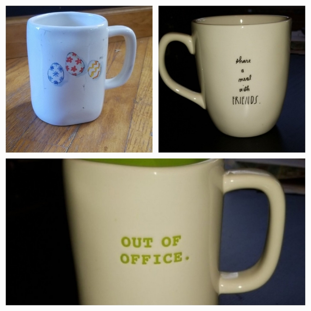 (2) Rae Dunn Mugs